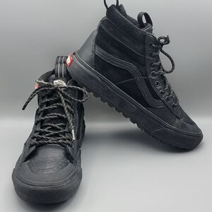 Vans Men's Black High-Top Sneakers SIZE 7 (W-8.5)